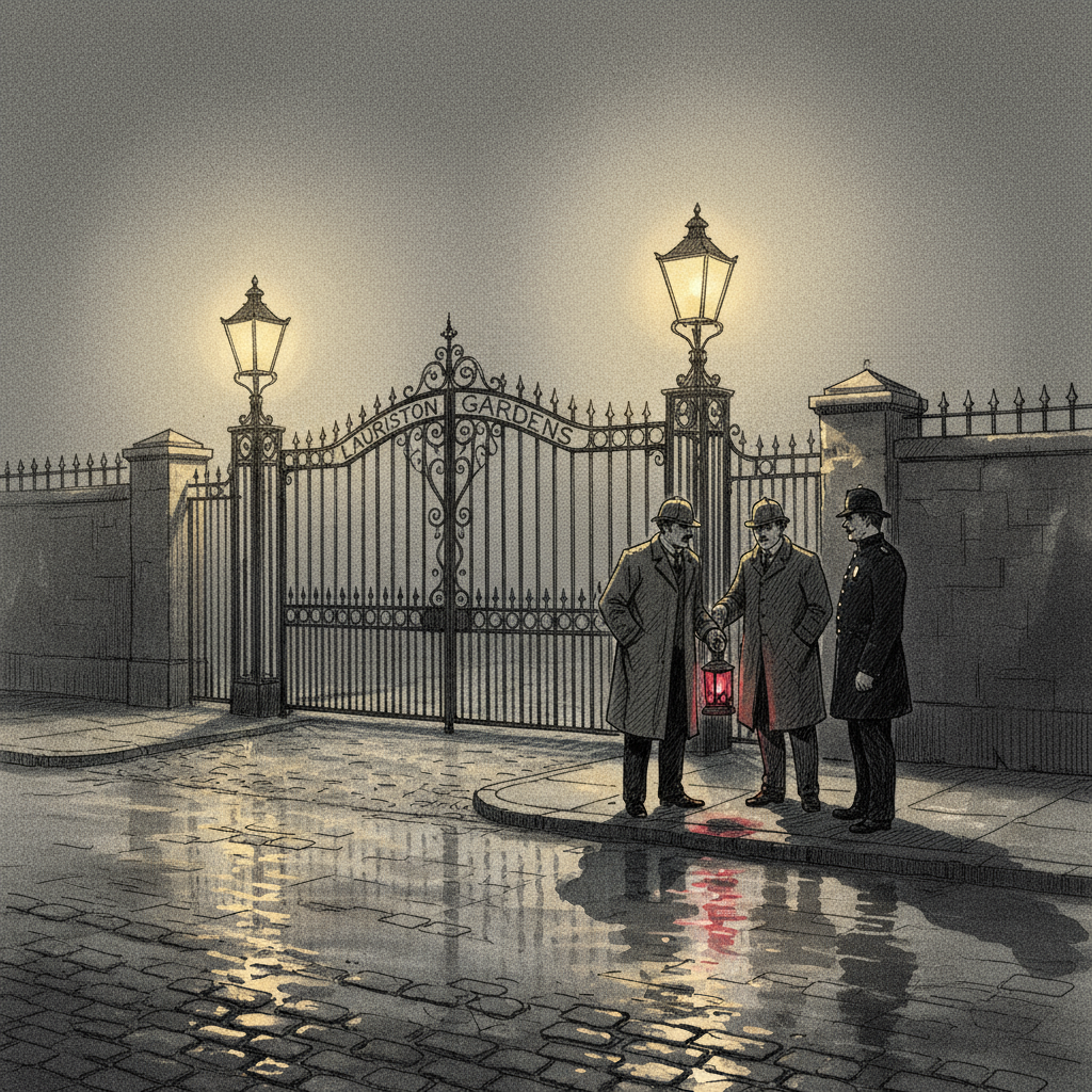 Lauriston Gardens crime scene