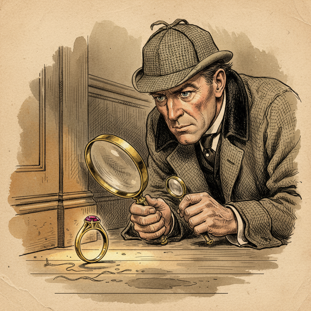 The wedding ring clue